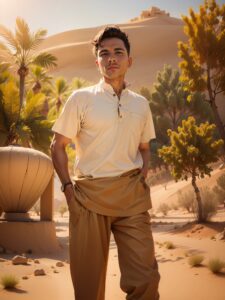 Desert fashion menswear summer