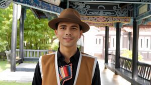 Traditional Bhutanese attire