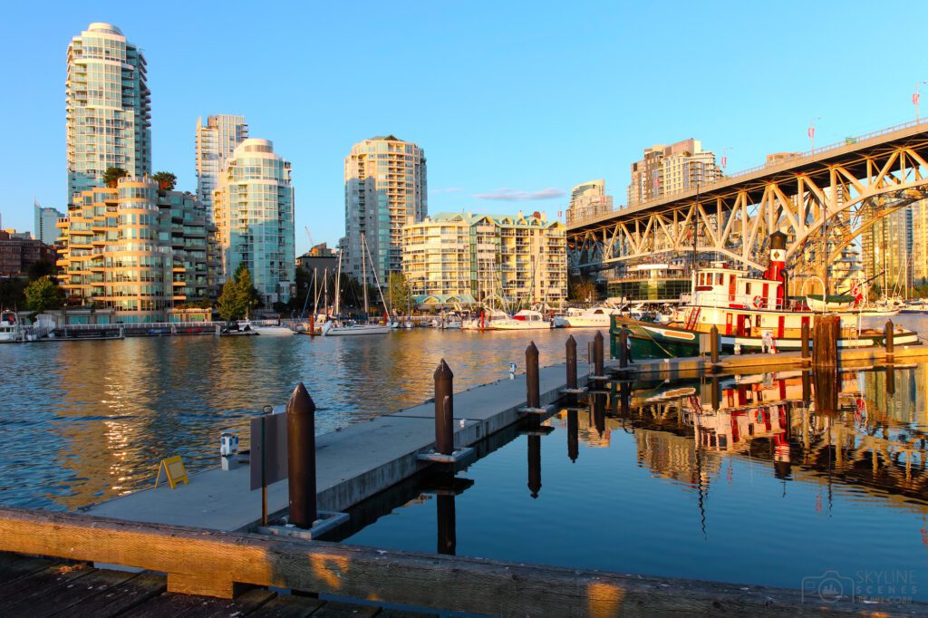 Artistic scene at Granville Island