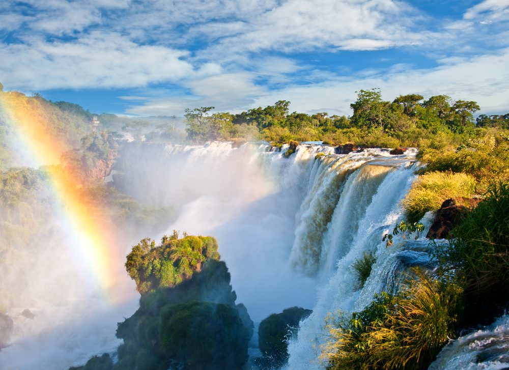 Breathtaking Waterfall Scenic View