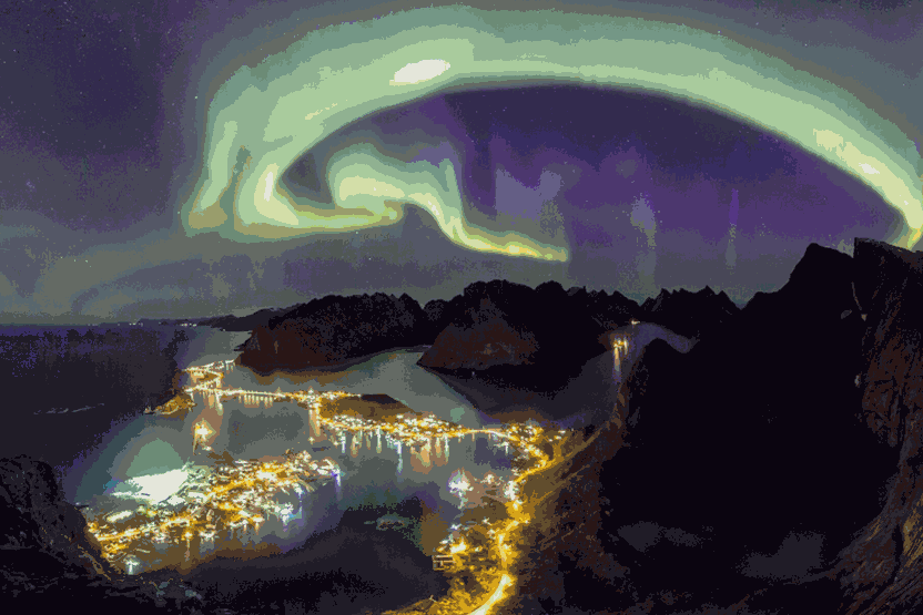 Scenic view of Tromsø