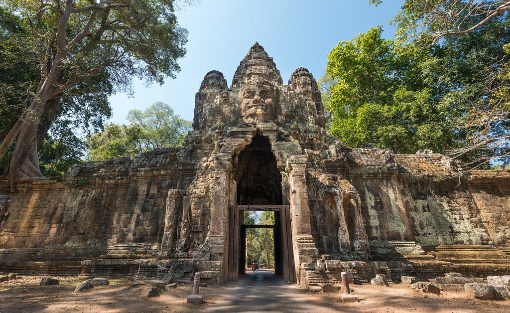 Intricate Carvings of Angkor Wat