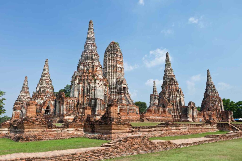 Ancient ruins in Ayutthaya