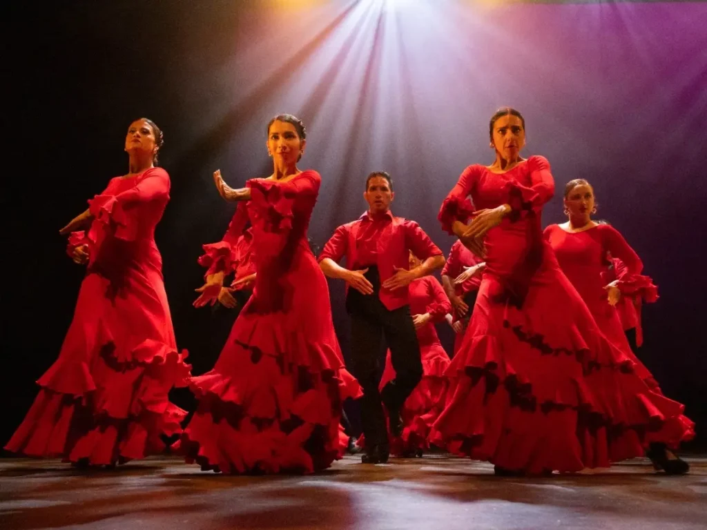 A passionate Flamenco dancer performing in Seville