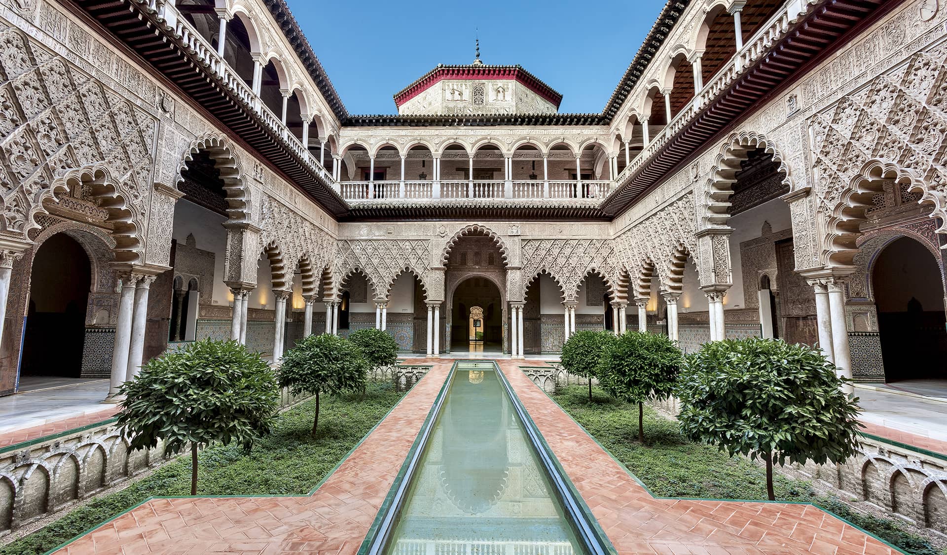 The stunning Royal Alcazar in Seville, a UNESCO World Heritage Site