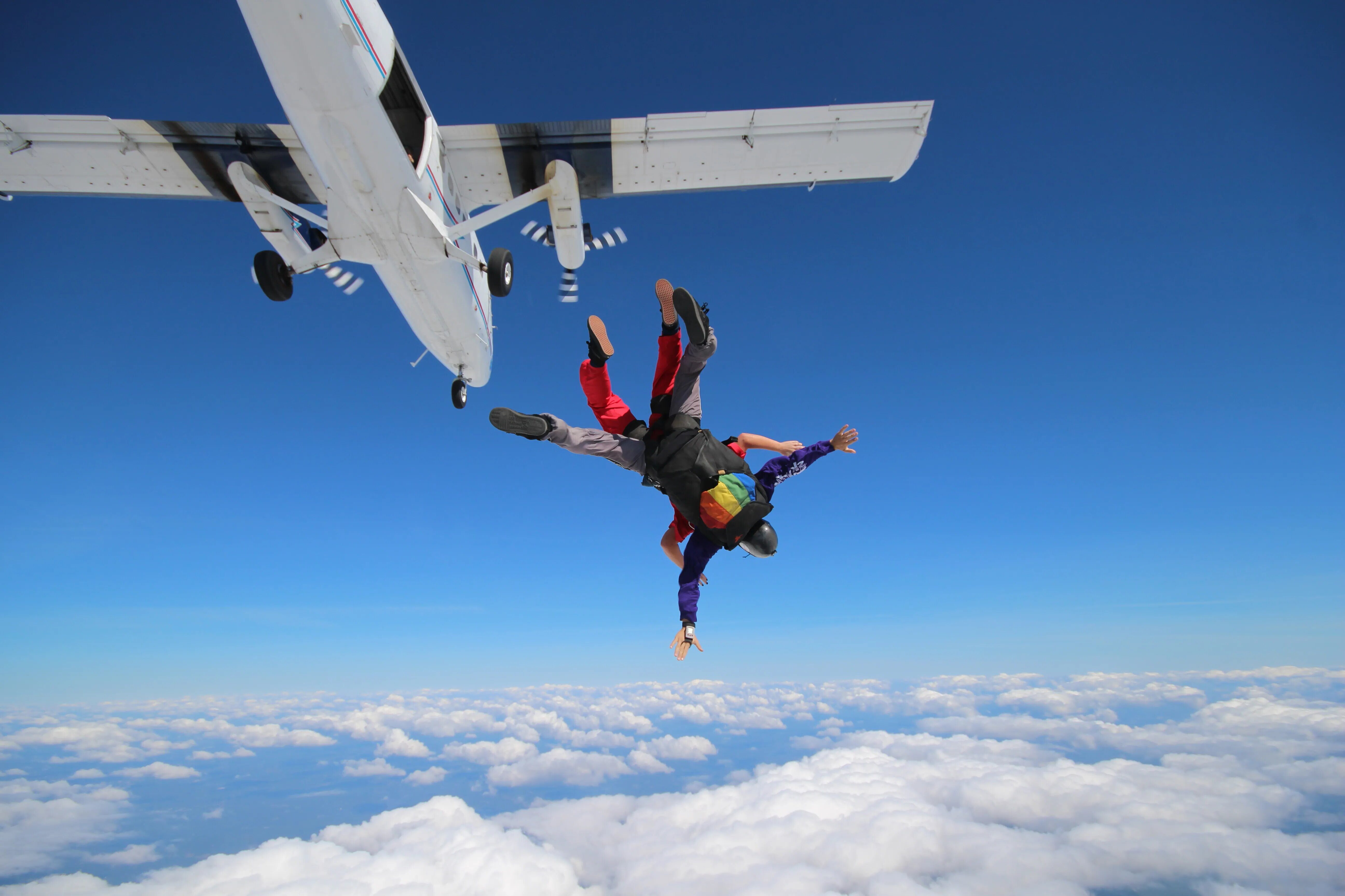 Skydiving experience