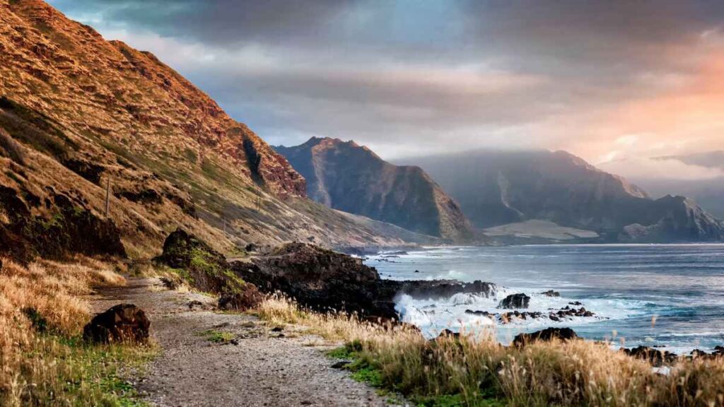 Kaena Point sunset