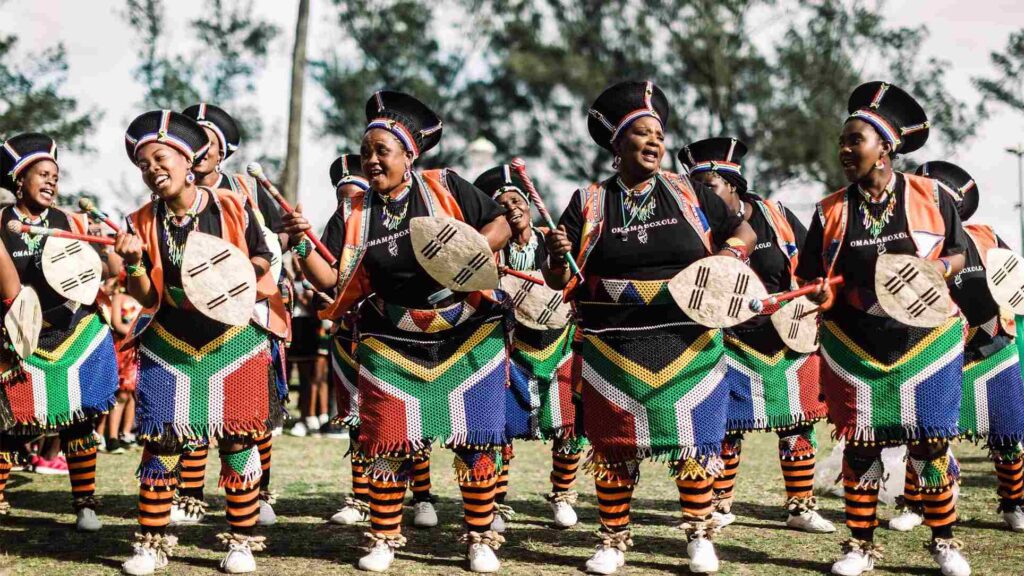 The vibrant culture and wildlife of Africa, showcasing the essence of adventure