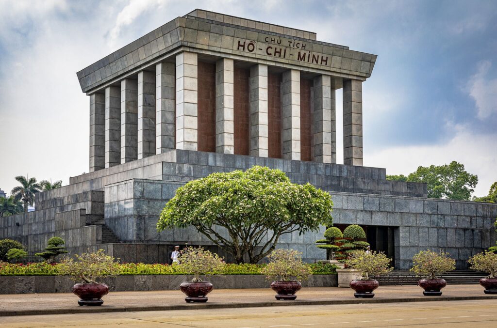 Ho Chi Minh Mausoleum in Hanoi