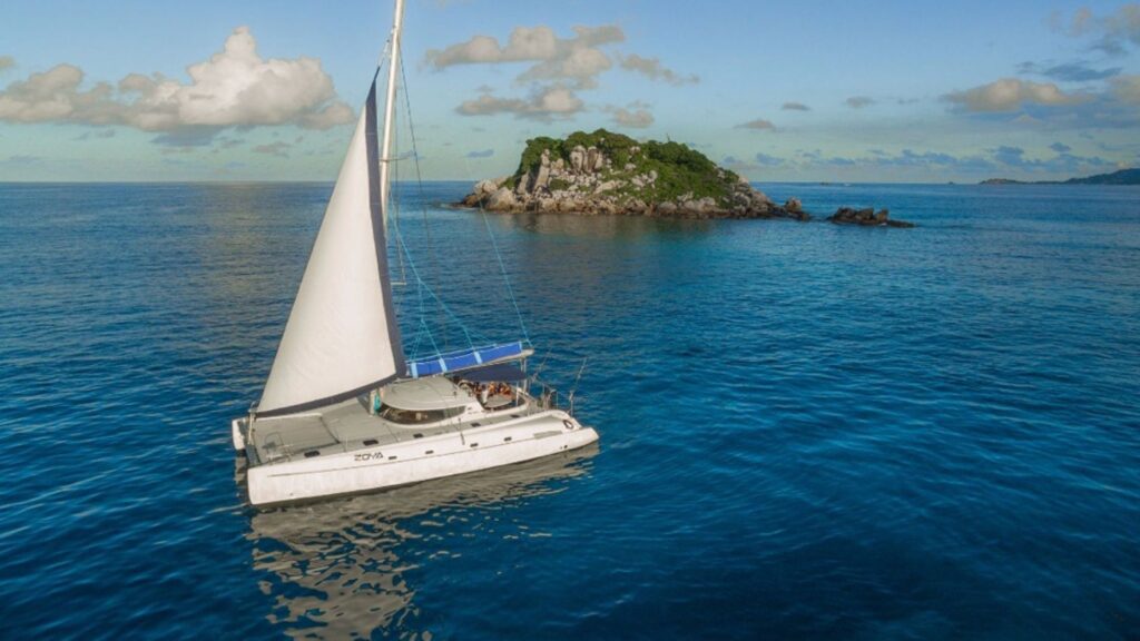 Exploring the Seychelles by yacht