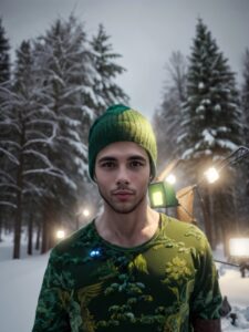 Serene landscape in Finland