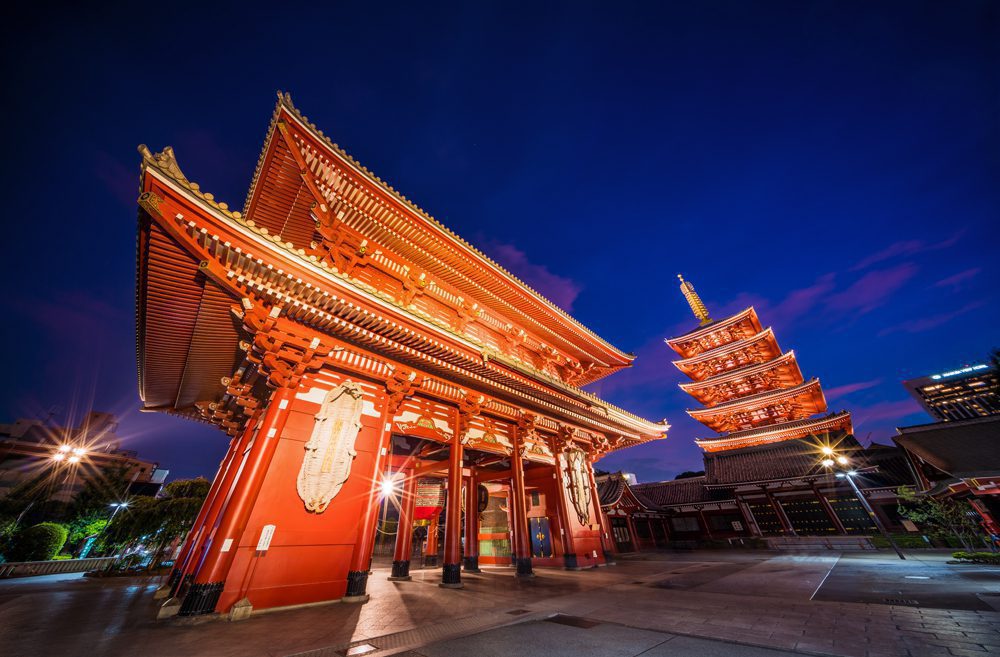 Senso-ji Temple in Asakusa