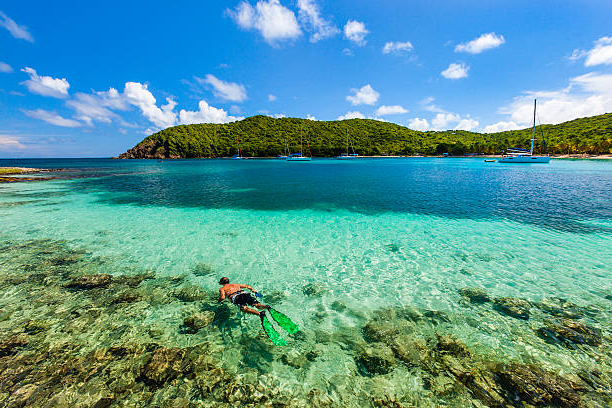 The serene beaches of the Grenadines