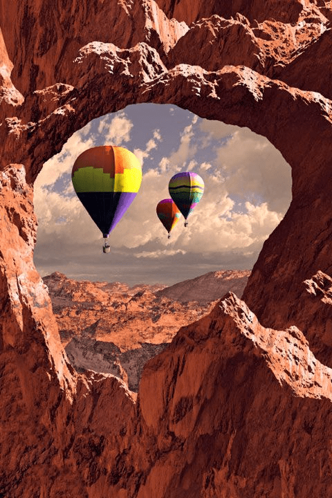 Floating Fantasies Soaring Through Wadi Rum On Hot Air Balloons