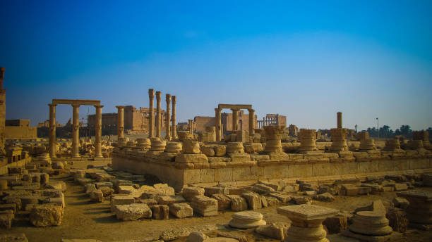 The majestic ruins of Palmyra, Syria