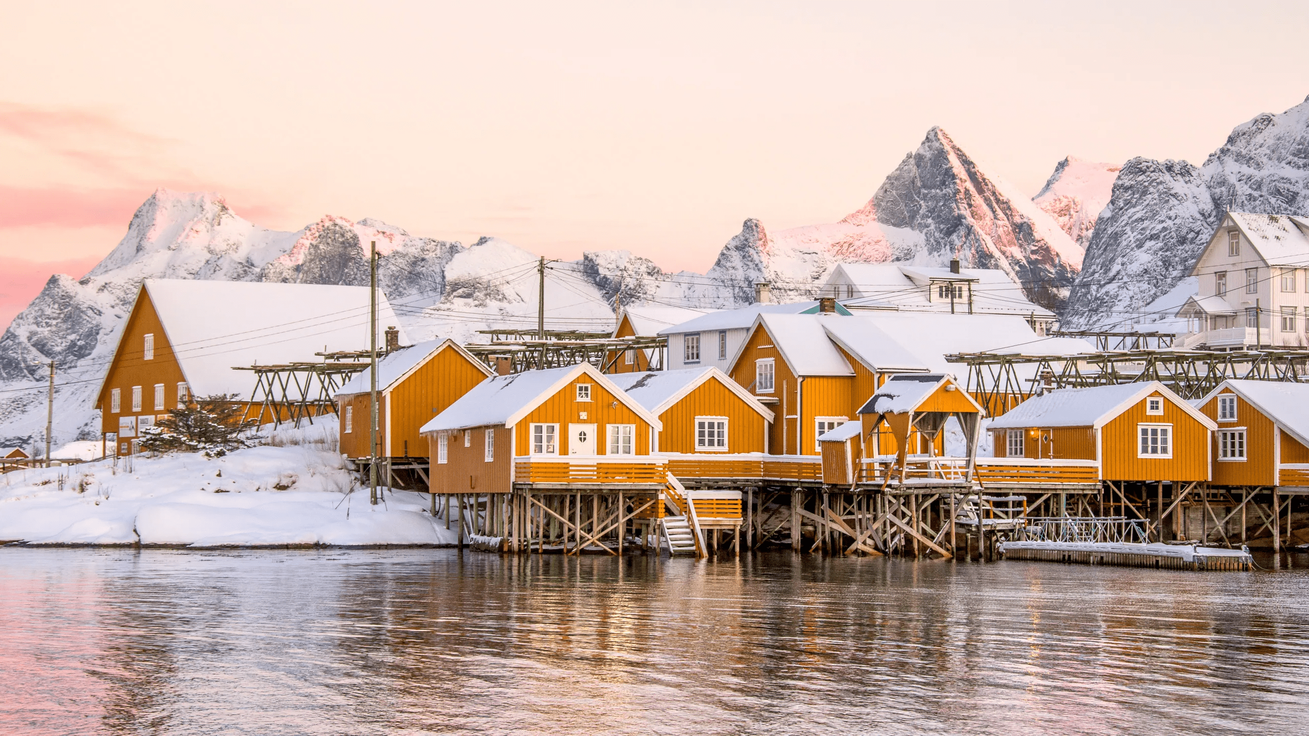 Winter Wonderland in Lofoten Islands