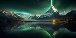 Aurora Borealis over Abisko