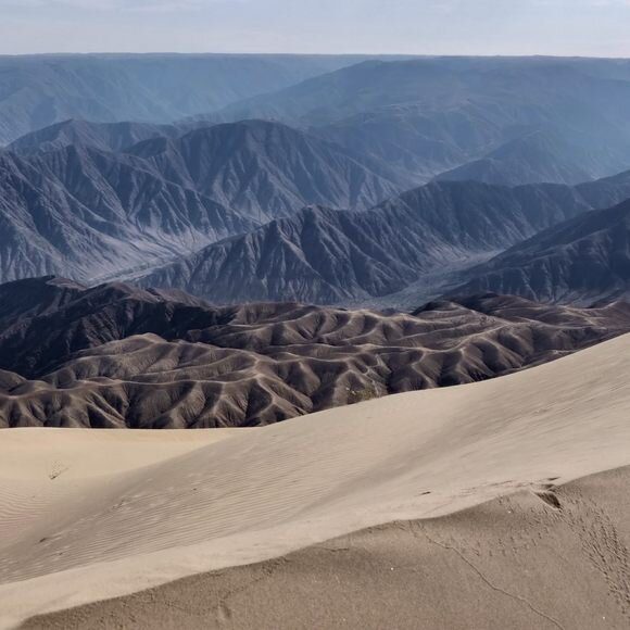 Sandboarding in Huacachina, Peru